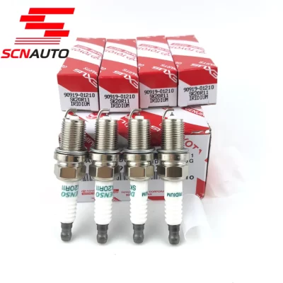 Bộ 4 cái Bugi Denso Iridium chân ngắn ren 14 dùng cho Toyota vios đời cũ và các dòng xe khác ở chi tiết 90919 - 01210