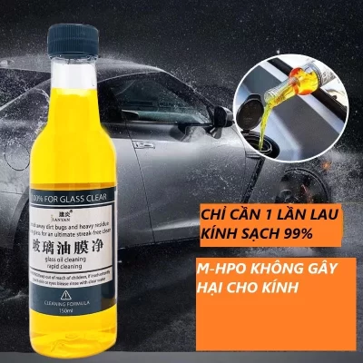 Châm Nước Rửa Kính Ô Tô , Nước Lau Kính Làm Sạch Mảng Dầu Bám Trên Kính Hiệu Quả